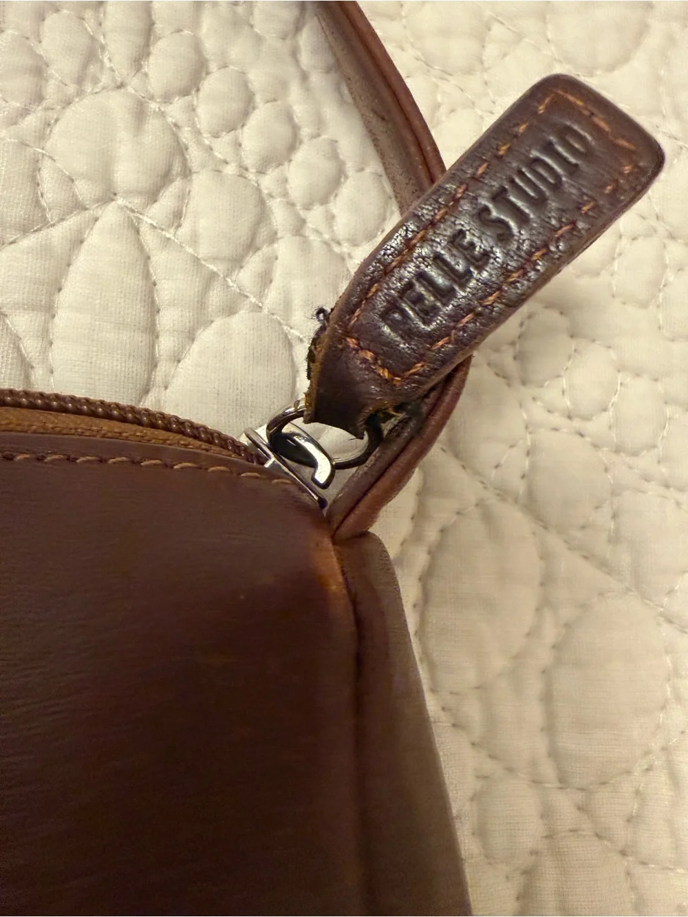 Wilsons Leather Brown Leather Hobo Shoulder Bag